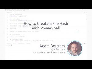 How To Create A File Hash With PowerShell