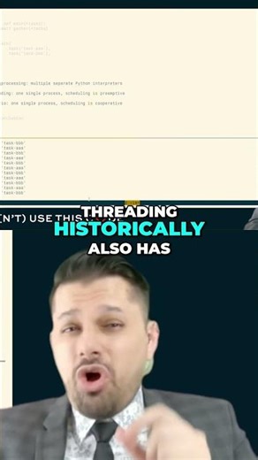 Asyncio vs Multiprocessing: Which is Faster? #python #coding #asyncio