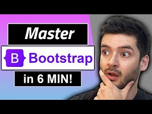Learn Bootstrap CSS Fast - Essentials to Build a Responsive Website in 6 Minutes! Beginner Friendly