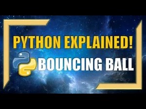 Python: BOUNCING BALL Animation!!!