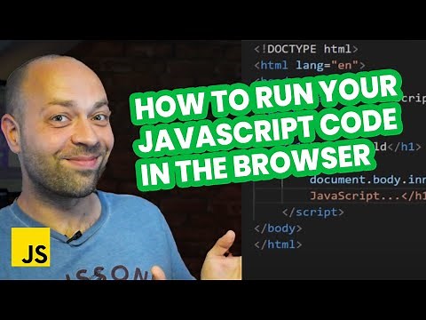 Link JavaScript to HTML: How to run your JavaScript code in the browser
