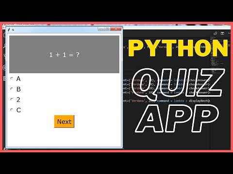 Python Project Tutorial - How To Create a Quiz Program In Python Tkinter Using VsCode