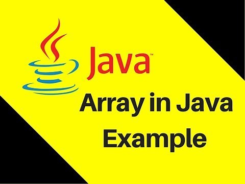 6.3 Array in Java Tutorial With Example