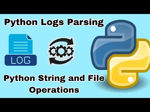 Python automation interview questions | python logs parsing | string operations | file operations