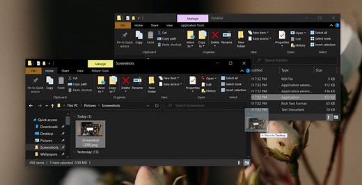 How to confirm file/folder move on drag & drop on Windows 10