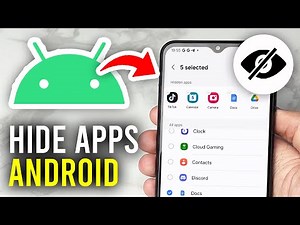 How To Hide Apps On Android With No App - Full Guide