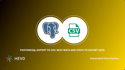 How to Export Postgres Data to CSV?