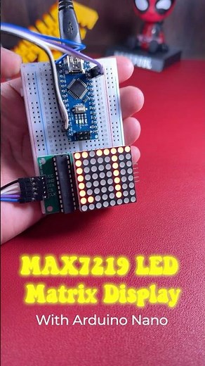 Arduino Nano LED Matrix Display Project | KitKraft Scrolling Text Tutorial with MAX7219