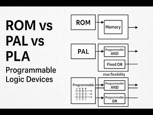 Programmable Logic Devices Explained | ROM, PAL and PLA Design Concepts