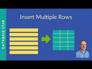 How to Insert Multiple Rows in SQL