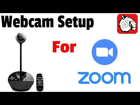 Zoom Setup with Logitech BCC950 Conference Cam - Tiger Tech Tips 043