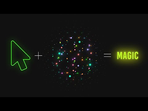 How to Create Amazing Magic Dots Cursor Effects using CSS and JavaScript