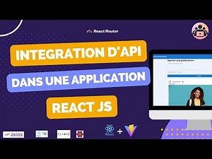 ReactJS pour débutants #4 Intégration d'API avec react query et axios | tuto français