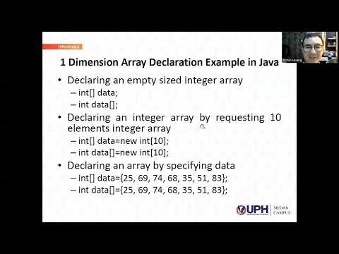 Arrays and Array List in Java