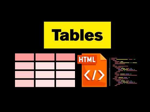 HTML Tables Explained (Real-World Examples for Beginners)