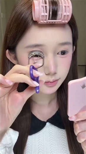 Playful and lively net-like kitten makeup beginner nanny tutorial#Beauty