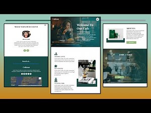 Responsive Website | HTML CSS JS BOOTSTRAP | Coffee Shop | PRAROZ #html #css #js #bootstrap