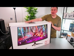 Alienware 4k 32 inch 240hz OLED Gaming Monitor First Look and Setup | AW3225QF