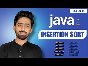 Insertion Sort in Java | Step-by-Step Explanation with Code & Visualization | Java DSA Series