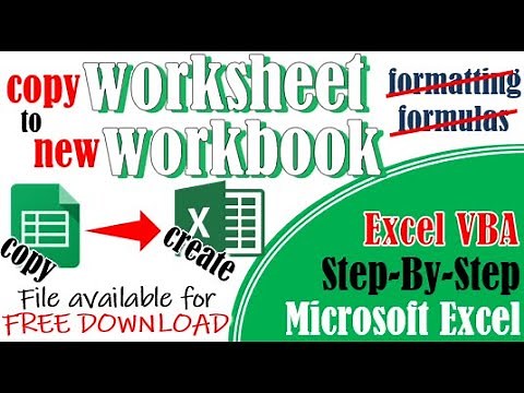 Excel VBA - Copy worksheet to a new workbook and save without formatting and formulas