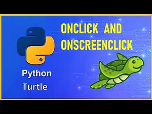A quick introduction to Python Turtle and it's methods by implementing key control and mouse control