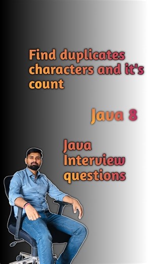 codewithamod on Instagram: "Fins duplicates characters in a string in java 8 . . #java #coding #viral #javaprogramming #trending #codinglife #education #trendingreels #code #codewithamod #reelinstagram #reelkarofeelkaro #reelitfeelit #dsa #java8 #stream #dreamjob #indiehackers #codingcommunity #developer #developerlife #techcreators"
