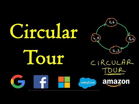 Circular tour problem