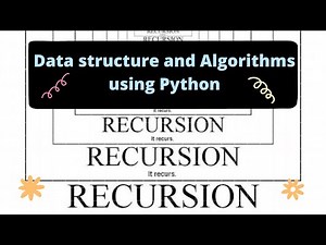 Recursion in Python | Recursion In Data Structure and Algorithms Using Python | Factorial recursion