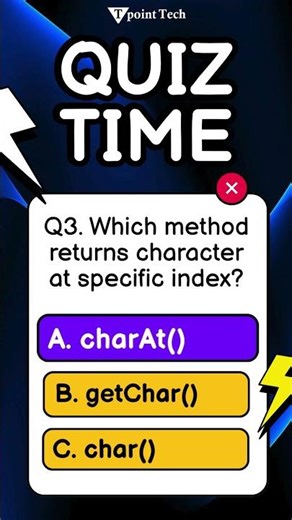 Java MCQs | Java Practice Questions & Answer | Tpoint Tech | #java #mcqs