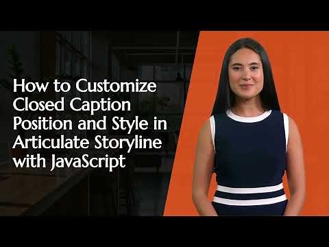 How to Customize Closed Caption Position in Articulate Storyline with JavaScript