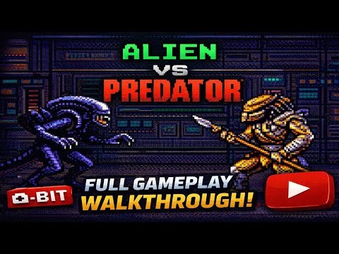 Alien vs Predator Full Gameplay (1994) 👽🔥 90s Arcade Nostalgia | Capcom Classic