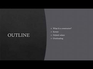 Java Class Constructors