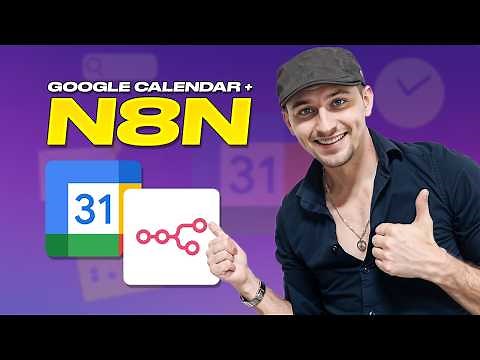 How To Connect n8n to Google Calendar in JUST 2 Minutes!