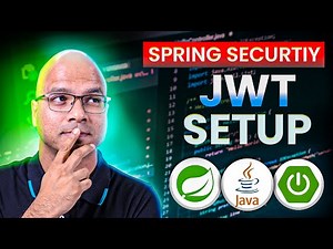 #36 Spring Security Project Setup for JWT