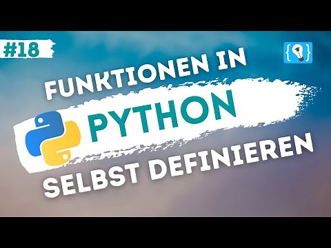 Python Tutorial German [18/24] - Functions