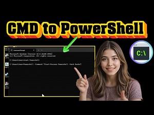 How To Open PowerShell From CMD | Quick & Easy Method (2025)