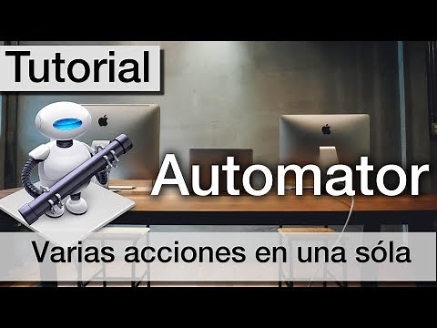 Tutorial de Automator en Mac | Introducción completa fácil en español