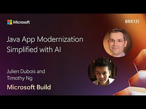 Java App Modernization Simplified with AI | BRK131