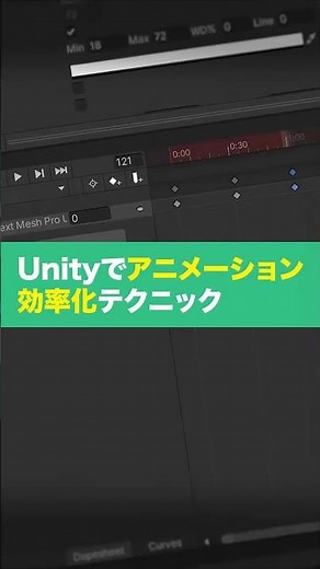 【Unity】アニメーションを効率的に作るテクニック