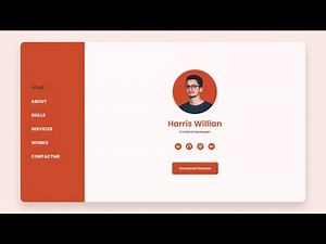 Responsive Personal Complete Portfolio Website HTML CSS And JAVASCRIPT | Mobile First