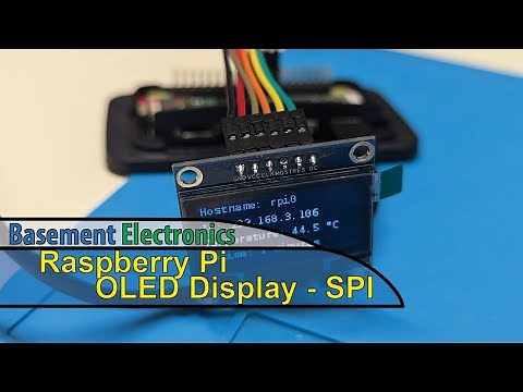 Raspberry Pi - OLED Display using SPI