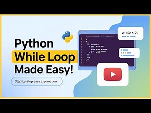 While Loop | The Basics of while Loop in Python | While Loops in Python | Python For Beginners