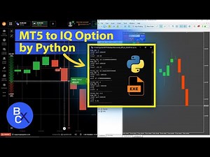 ⚡How to Automate Connect API MetaTrader 5 with Binary Robots IQ Option by Python (.exe)