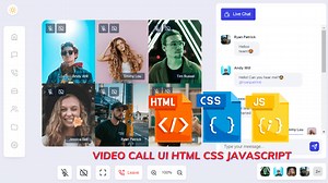 Video Call Website Using Html,Css & JavaScript (Source Code)