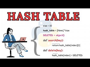 Python Program To Implement Hash Tables | Open Addressing | Data Structure
