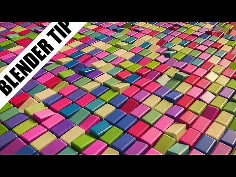 Blender tip: Random array