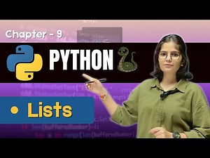 Python Class-9 | Lists in Python | Python with Prishu
