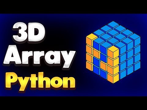 How to create 3D array in NumPy Python | Module NumPy Tutorial - Part 04