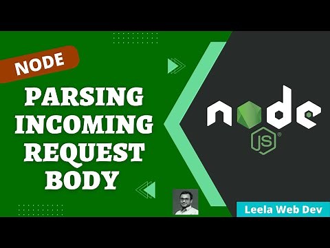 11. Parse the incoming Request body using Body Parser library in the Express Project - NodeJS