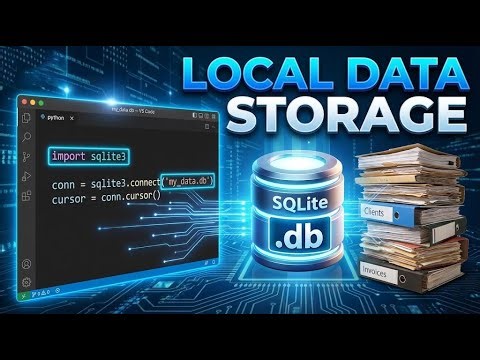 Python SQLite Tutorial: How to Store Data Locally Forever #everydaypython #69daysofpython #python